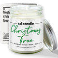 Christmas Tree Scented Candle - 9/16oz 100% All-Natural Handmade