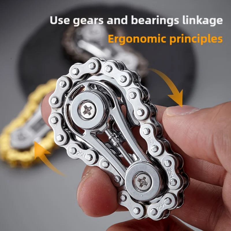 New Sprockets Flywheel Fingertip Gyro Fidget Spinner Antistress Anxiety For Adults