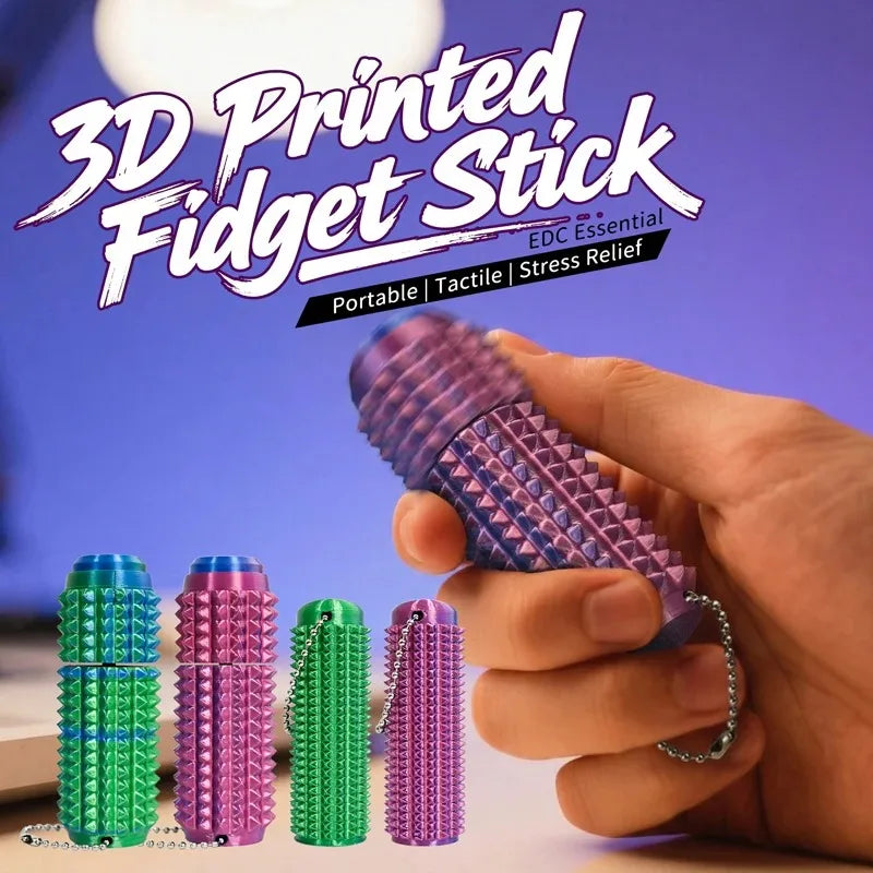Fidget Stress Sensory Toys,Novelty Pain Stim Fidget Toy Spiky Stress Relieving Suitable Relaxation for Adults Teenagers Gifts