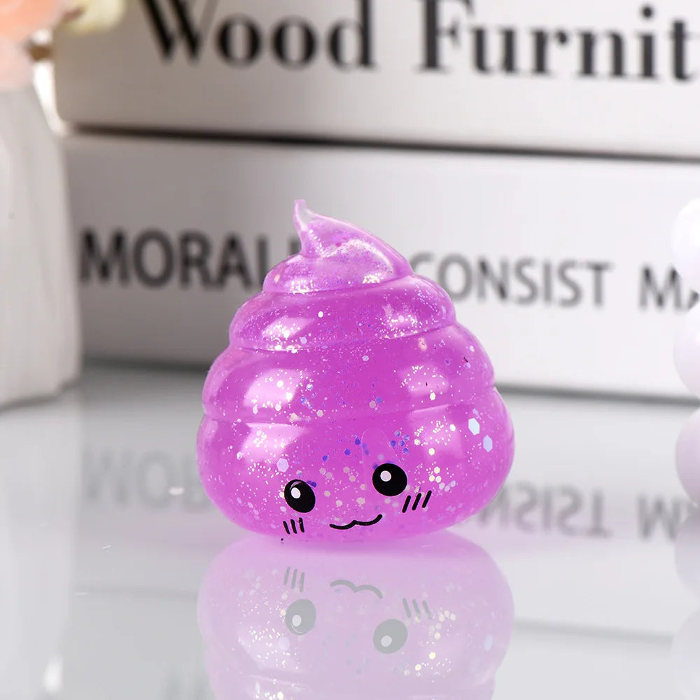 Novelty Squishy Poo Stress Ball Squishies Toys