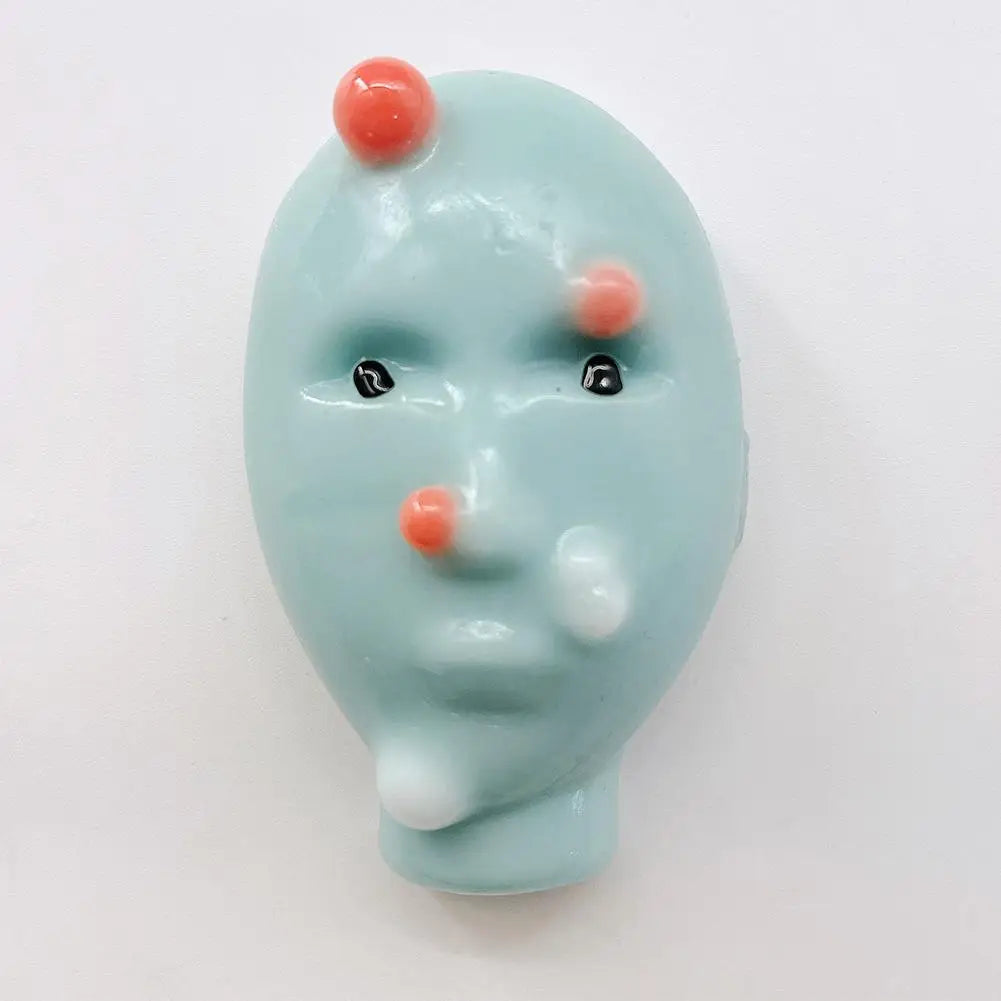 Pimple Popper Fidget Toy with Filler Tools Weird Alien Design Stress Relief Squeeze Gift Adult Reusable Anxiety Reducer
