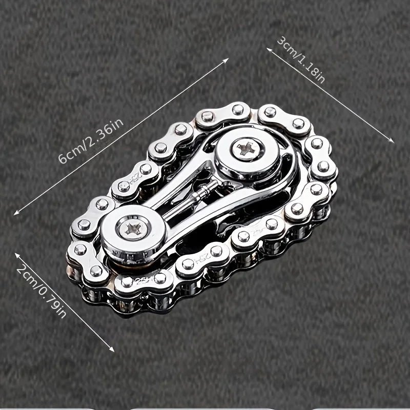 New Sprockets Flywheel Fingertip Gyro Fidget Spinner Antistress Anxiety For Adults