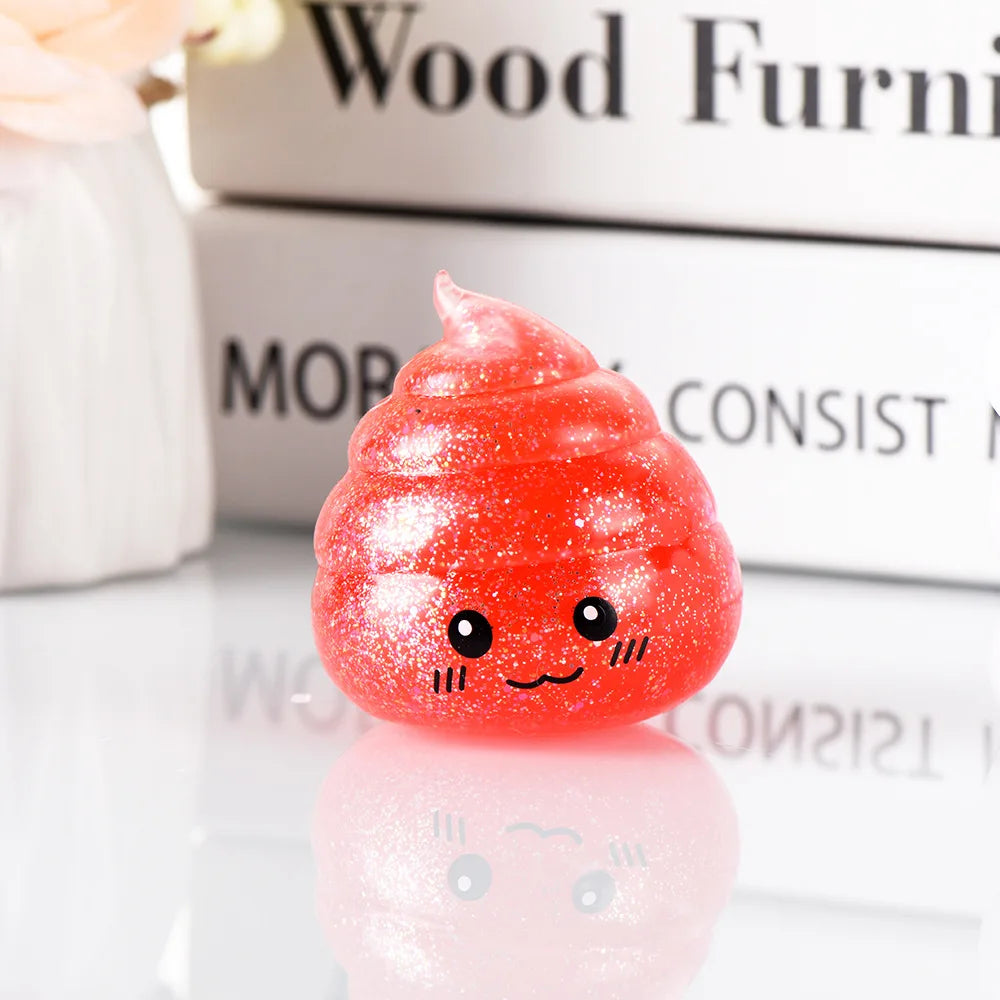 Novelty Squishy Poo Stress Ball Squishies Toys
