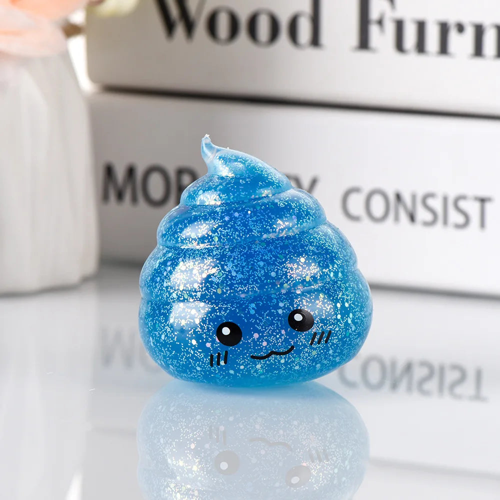 Novelty Squishy Poo Stress Ball Squishies Toys