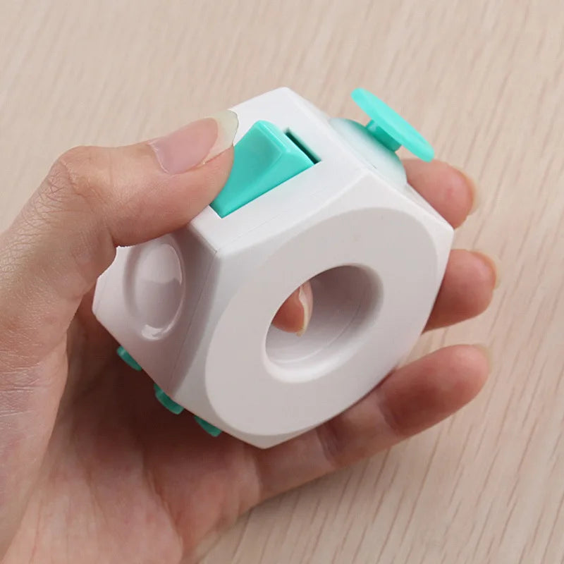 Fidget Ring Toys for Anti-Stress - Fingertip Click Reduce Anxiety Creative Stress Relief Toys Innovative Gift