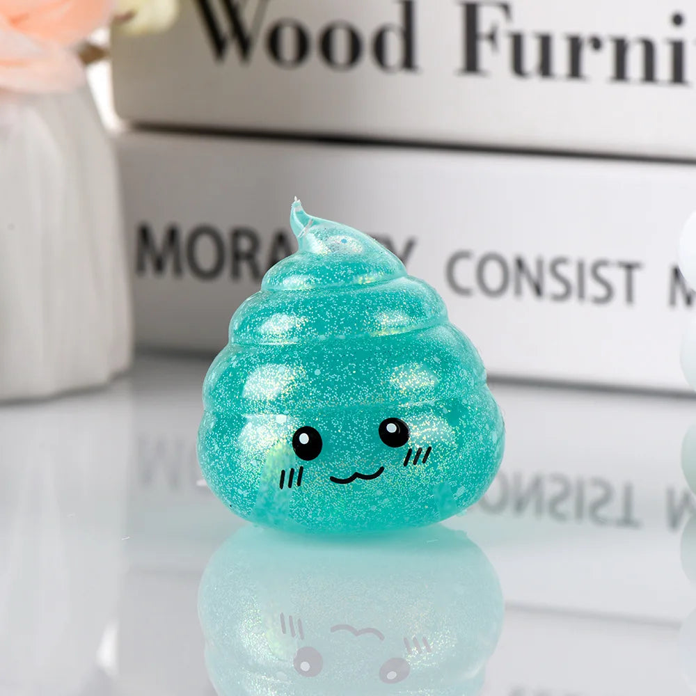 Novelty Squishy Poo Stress Ball Squishies Toys