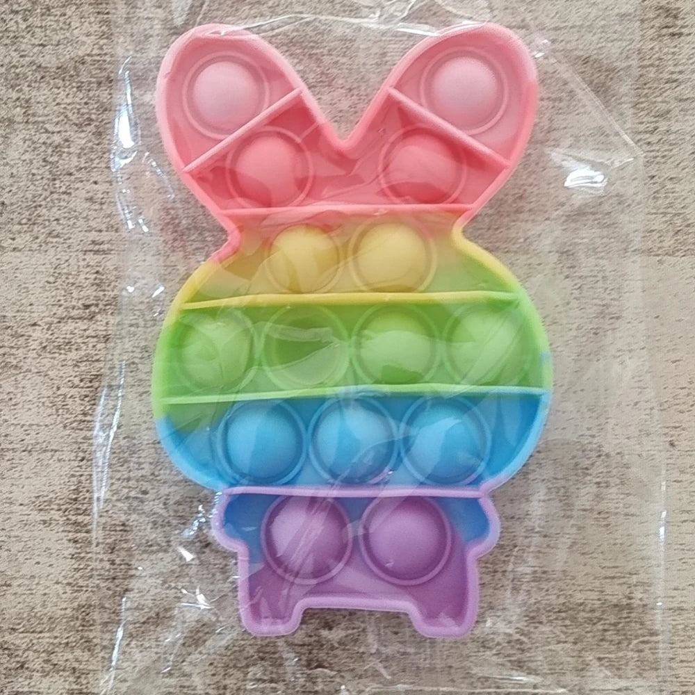 Push Pop Bubble Fidget - Silicone Sensory Toy