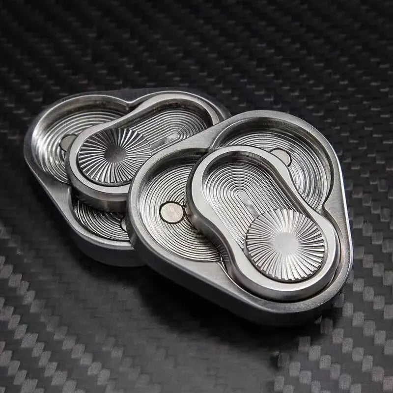 Magnetic Fidget Slider for Adults; Metal Fidget Toy for ADHD Autism Sensory, Anxiety Stress Relief Gifts