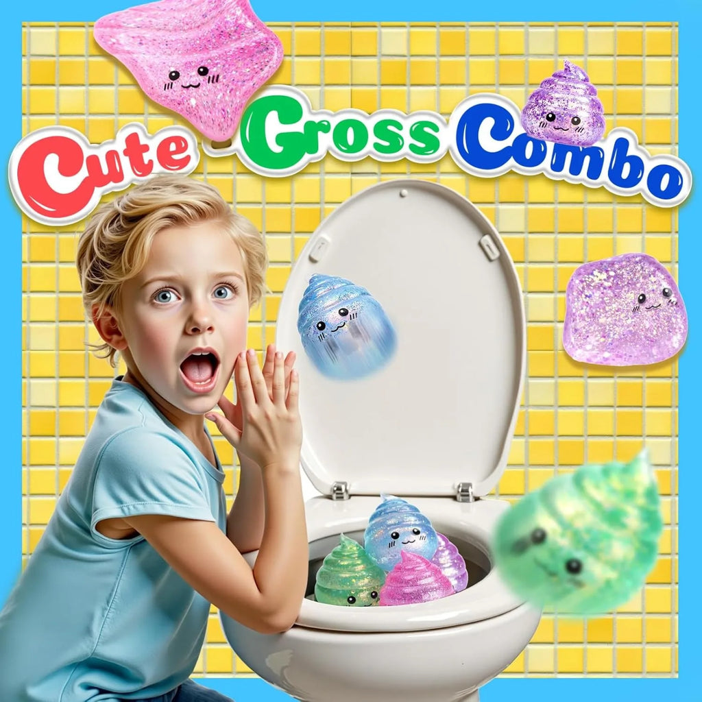 Novelty Squishy Poo Stress Ball Squishies Toys