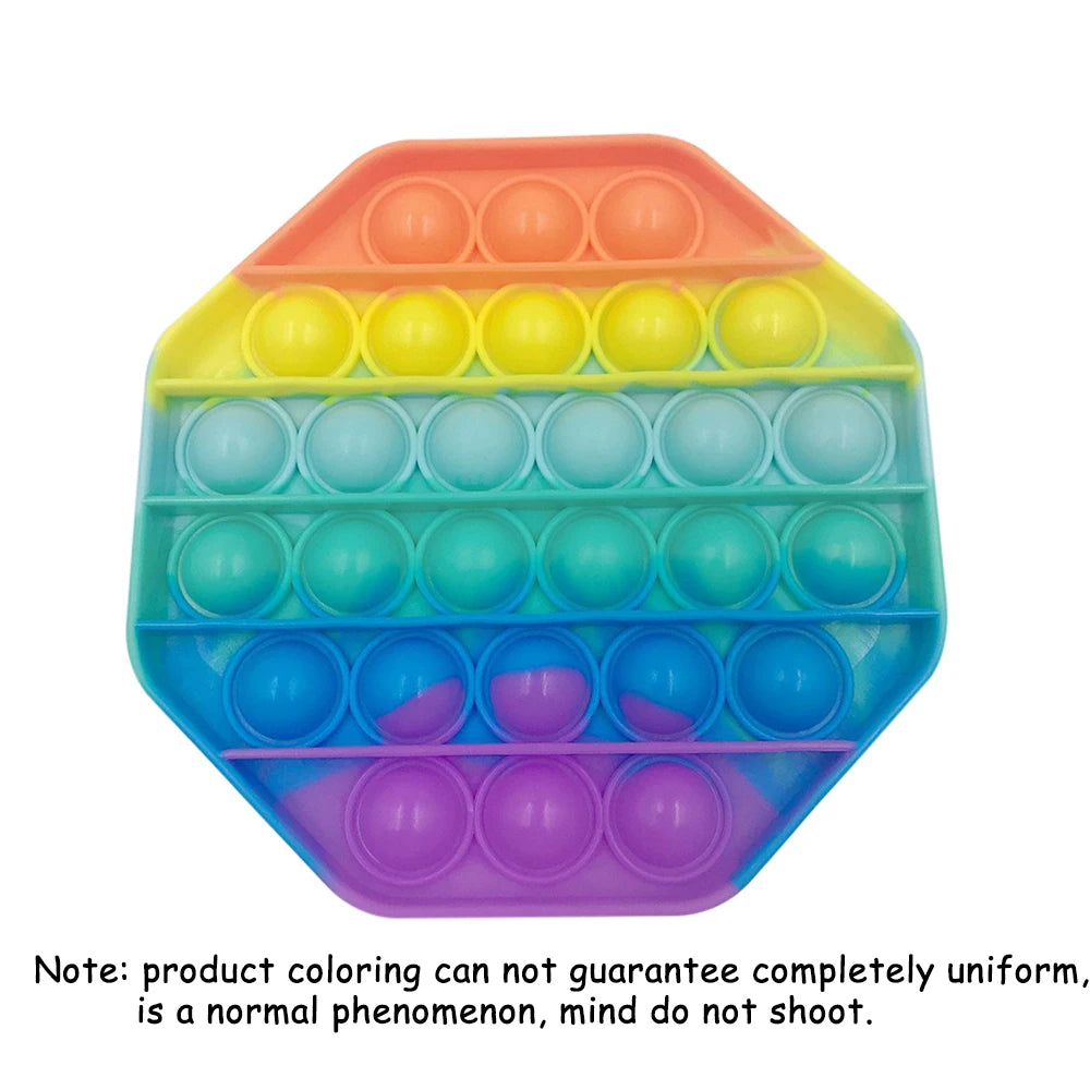Push Pop Bubble Fidget - Silicone Sensory Toy