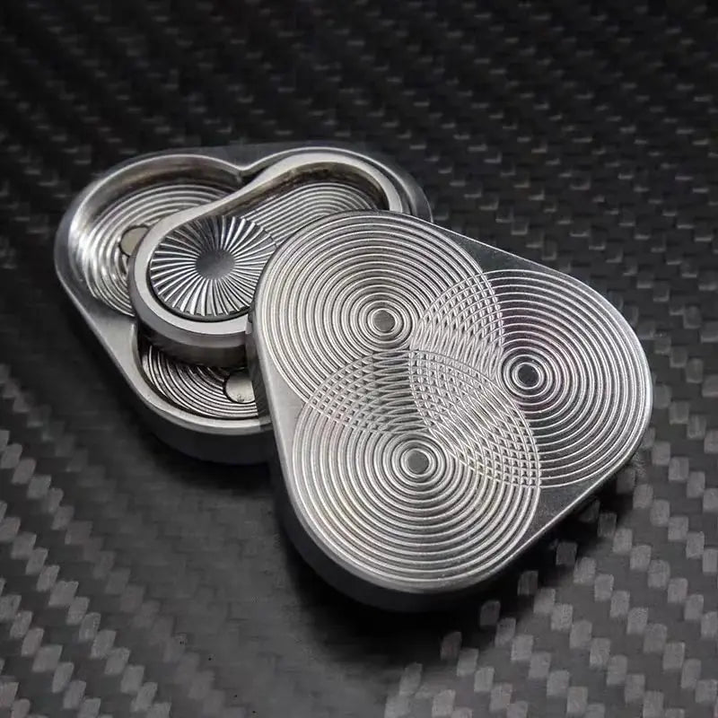Magnetic Fidget Slider for Adults; Metal Fidget Toy for ADHD Autism Sensory, Anxiety Stress Relief Gifts