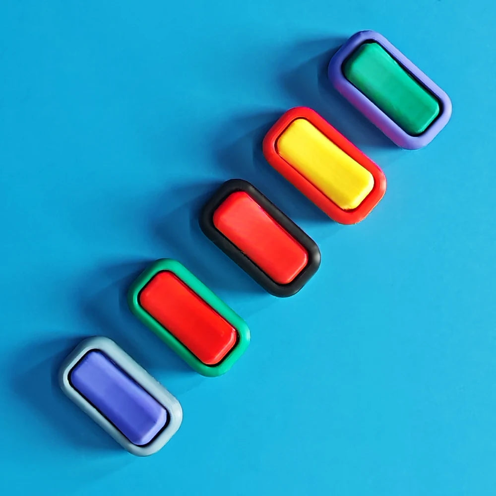 Switch Fidget Toy Pop Fidget Toy Click Toy for Stress and Anxiety Relaxing Portable Fingertip Simulate 3D Printed Switches Toys