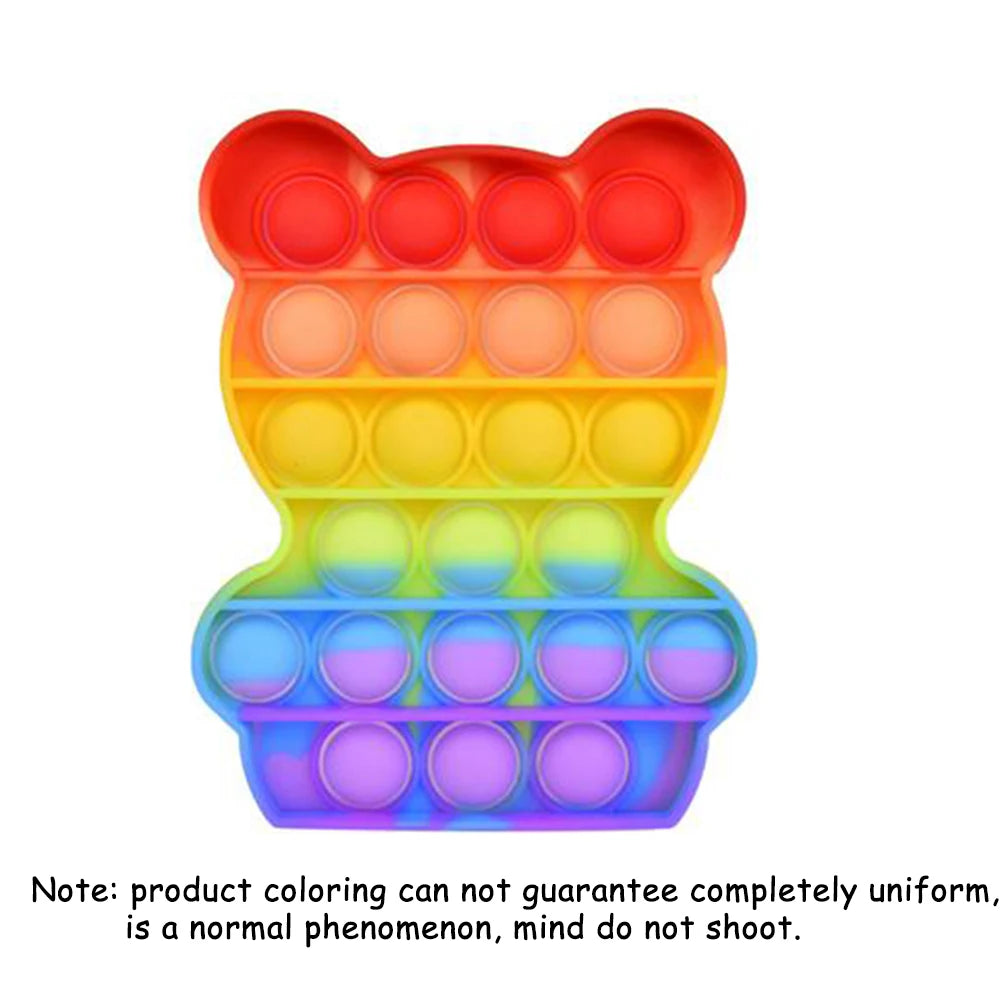Push Pop Bubble Fidget - Silicone Sensory Toy