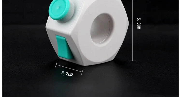 Fidget Ring Toys for Anti-Stress - Fingertip Click Reduce Anxiety Creative Stress Relief Toys Innovative Gift