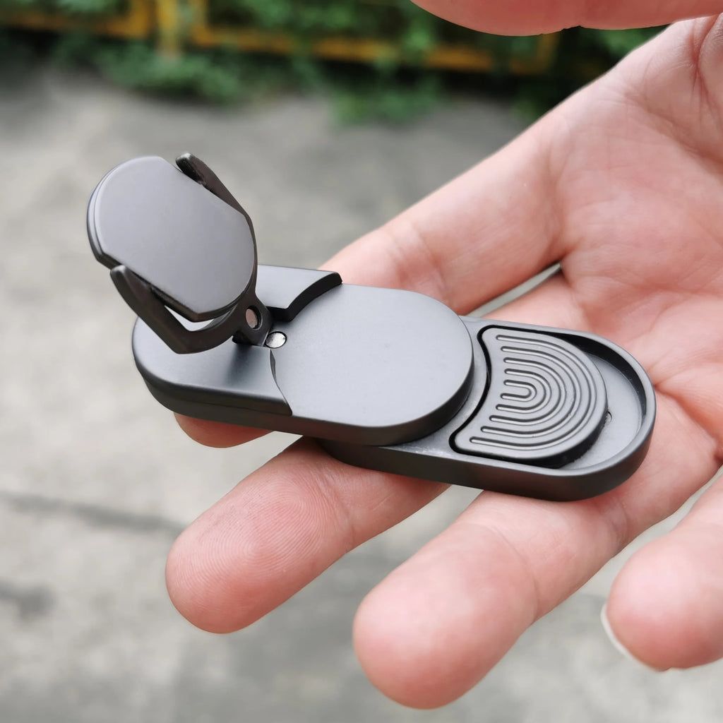 Target Push Slider Fidget Slider for Adults - Metal Fidget Toy Finger Push Spin and Decompression Haptic Gift
