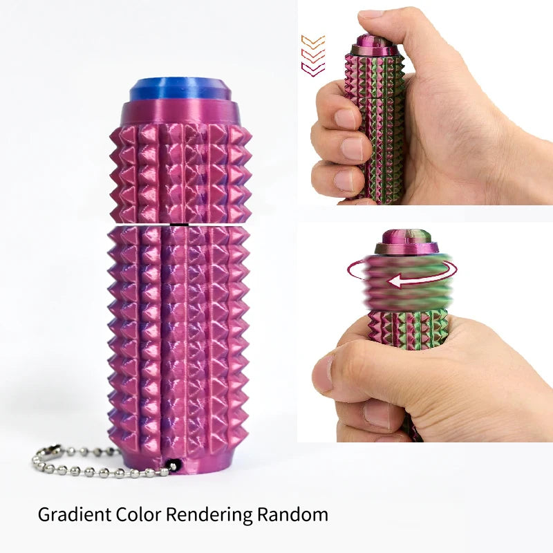 Fingertip Massager Fidget - Spin, Click, Press