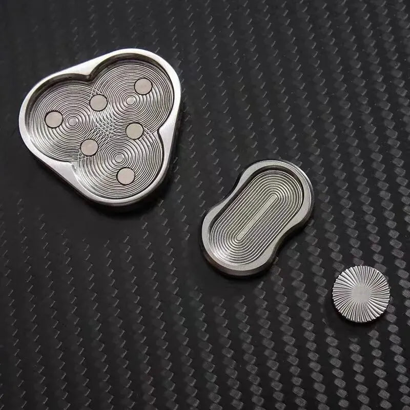 Magnetic Fidget Slider for Adults; Metal Fidget Toy for ADHD Autism Sensory, Anxiety Stress Relief Gifts
