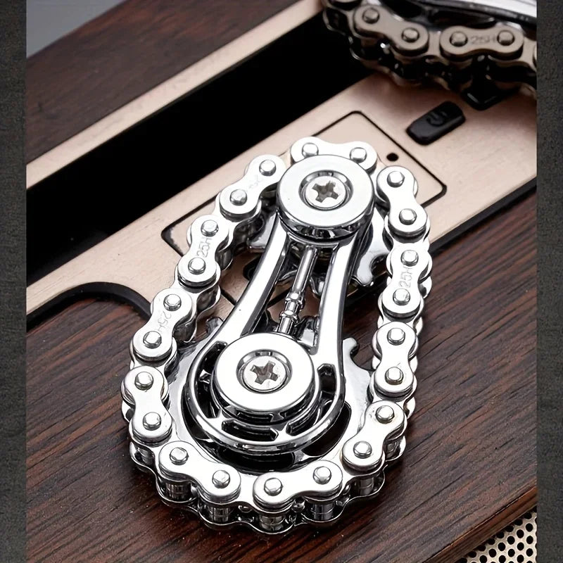 New Sprockets Flywheel Fingertip Gyro Fidget Spinner Antistress Anxiety For Adults