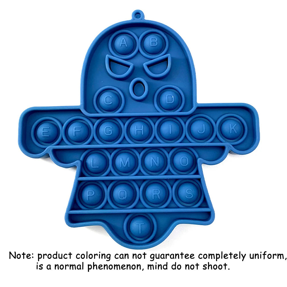 Push Pop Bubble Fidget - Silicone Sensory Toy