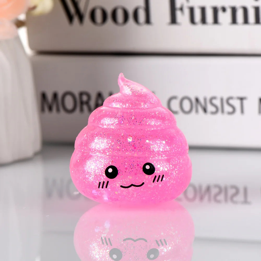 Novelty Squishy Poo Stress Ball Squishies Toys