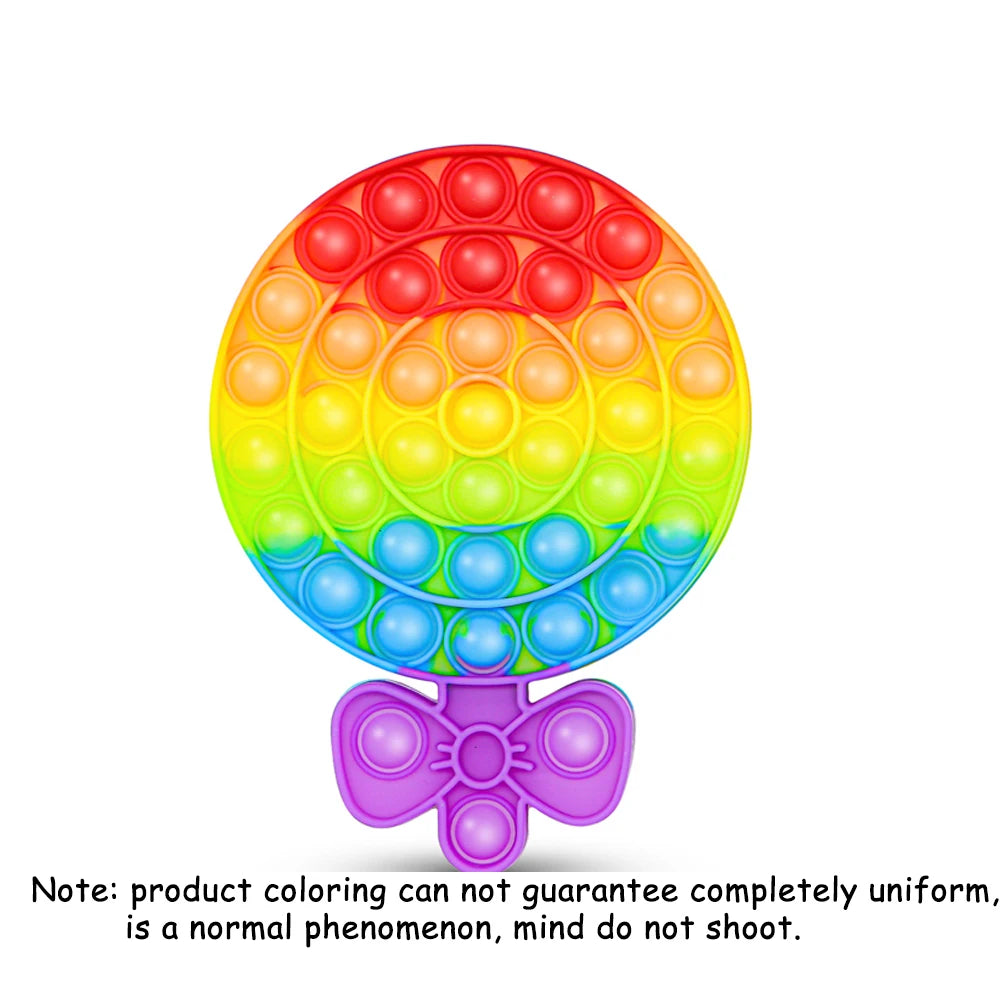Push Pop Bubble Fidget - Silicone Sensory Toy