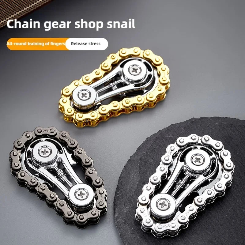New Sprockets Flywheel Fingertip Gyro Fidget Spinner Antistress Anxiety For Adults
