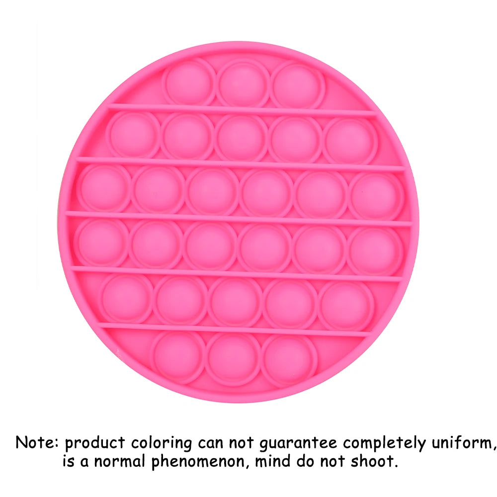 Push Pop Bubble Fidget - Silicone Sensory Toy