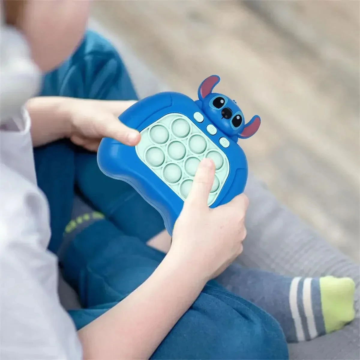Pop-Up Fidget Toy with Box for Adults and Kids，Quick Push Game，Pop-Up，Bubble，Electronic，Light，AntiStress，Gift，2024New