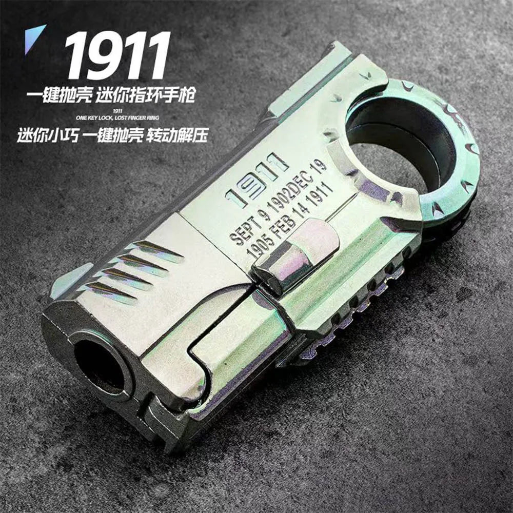 Metal Fidget Gun Toy for Antistress/Anxiety