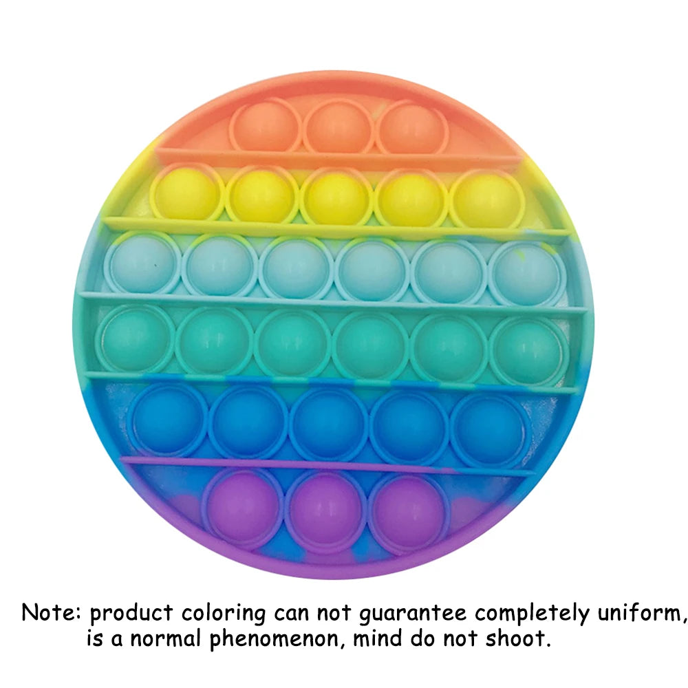 Push Pop Bubble Fidget - Silicone Sensory Toy