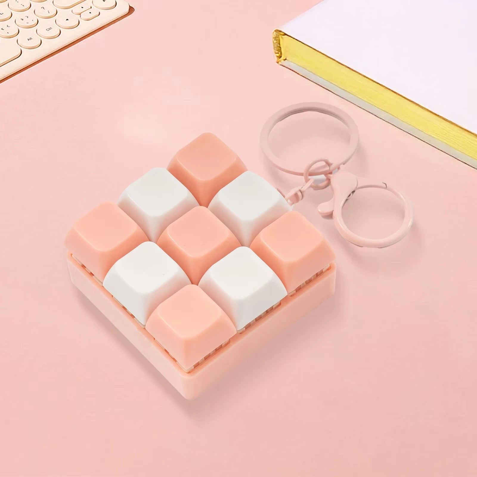 Fidget Decompression 9 Keyboard For Adults - Antistress Finger Keyboard