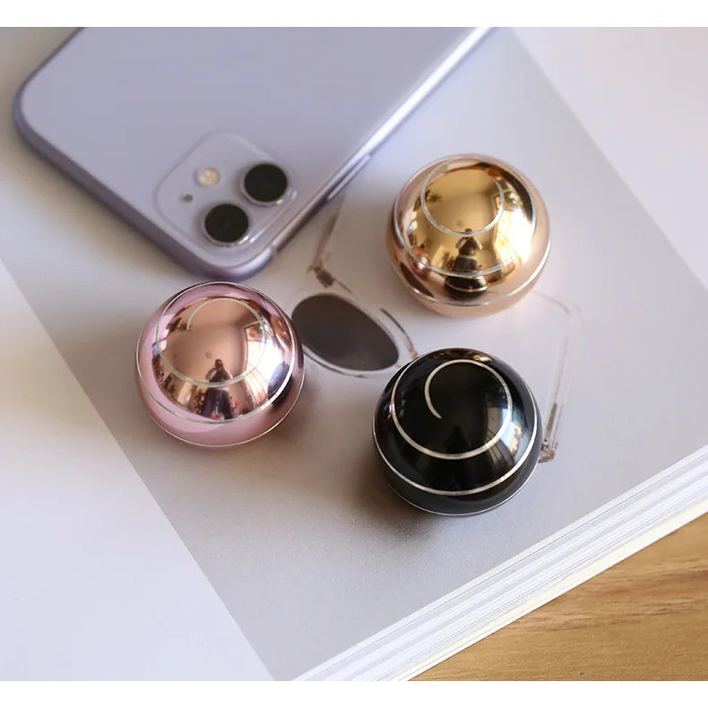 Adult Fidget for Stress Relief Metal Bauble Aluminum Alloy Hypnosis Rotary Gyro Fingertip Toy - Kinetic Round Spinner Juguetes Gift