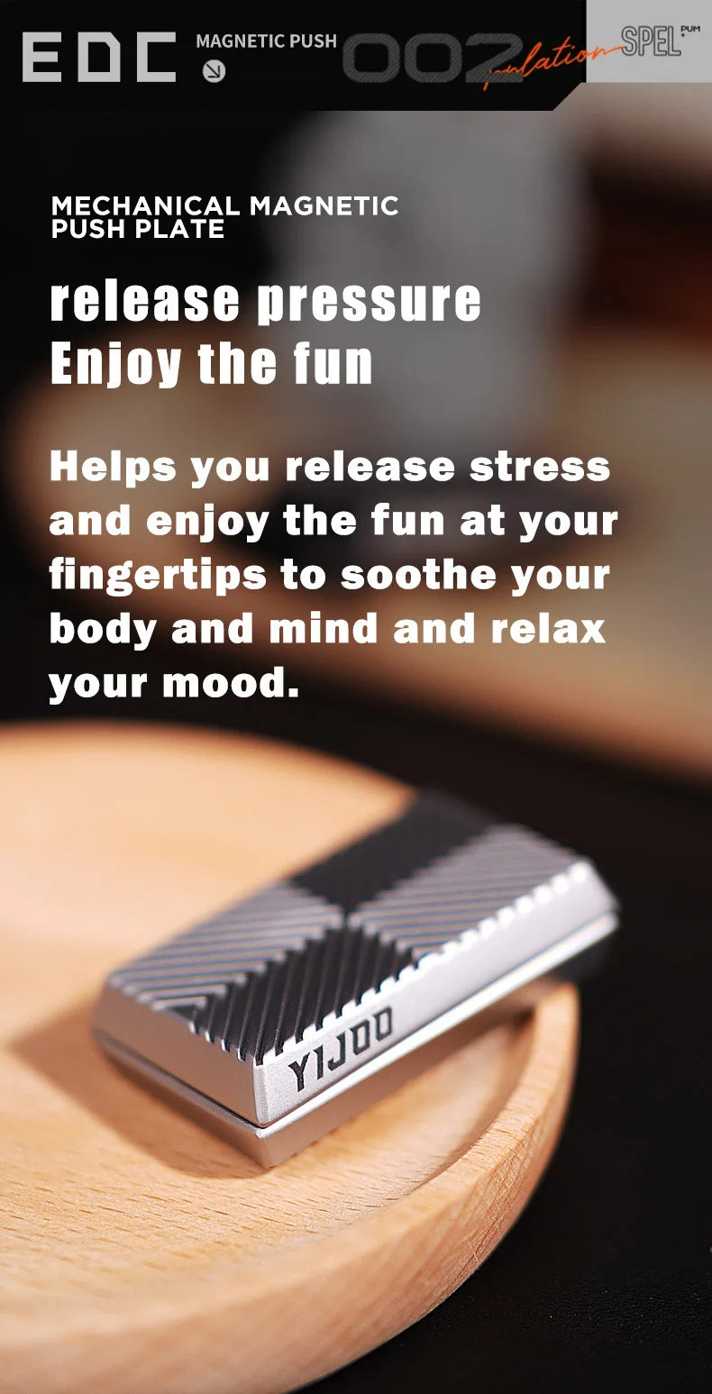 Unlimited Position Fingertip Gyroscope for Adults - Stress-Relieving
