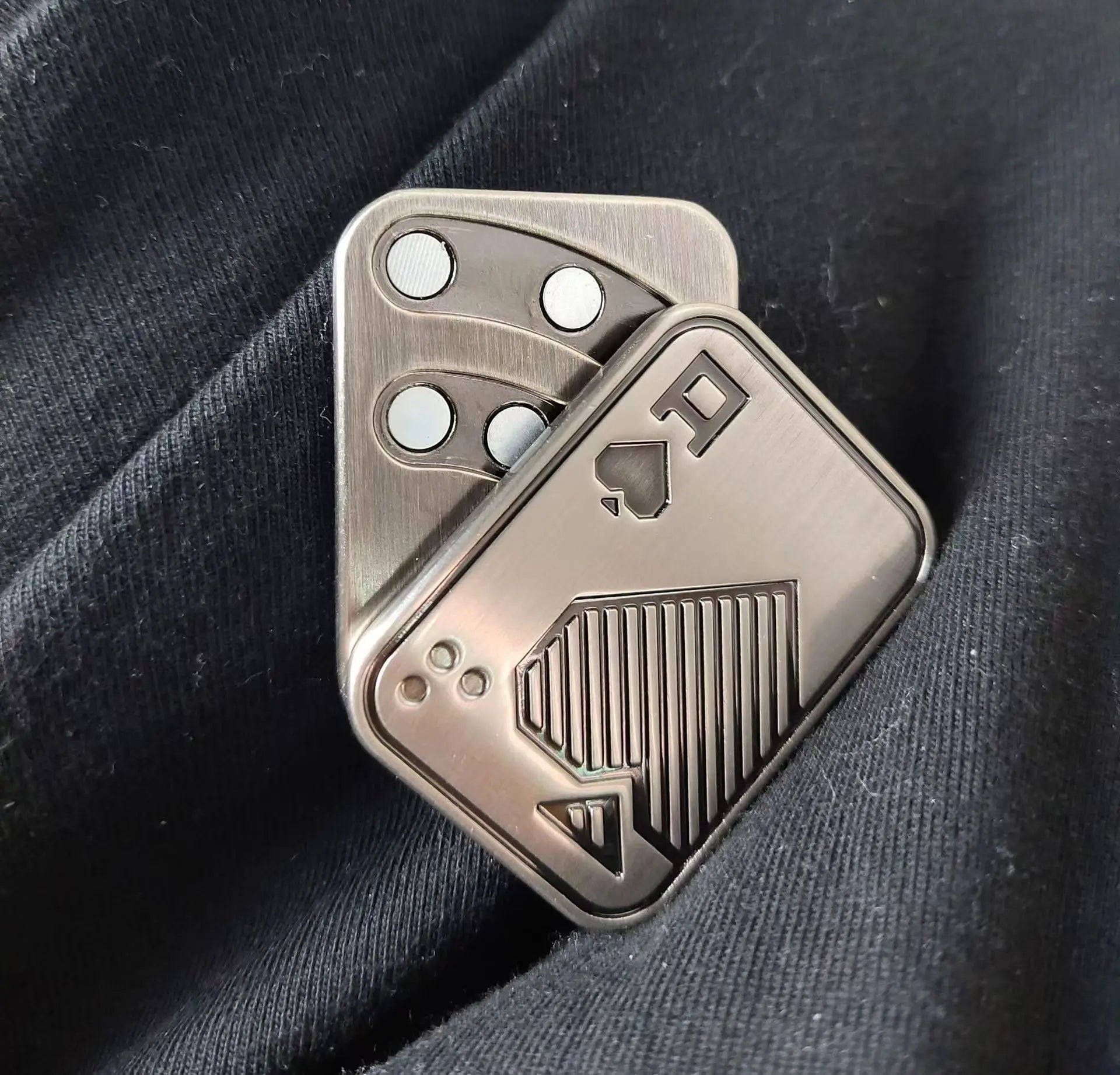Memento Mori Push Slider - Solid Metal EDC