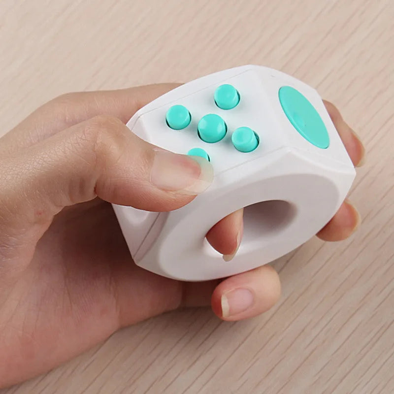 Fidget Ring Toys for Anti-Stress - Fingertip Click Reduce Anxiety Creative Stress Relief Toys Innovative Gift