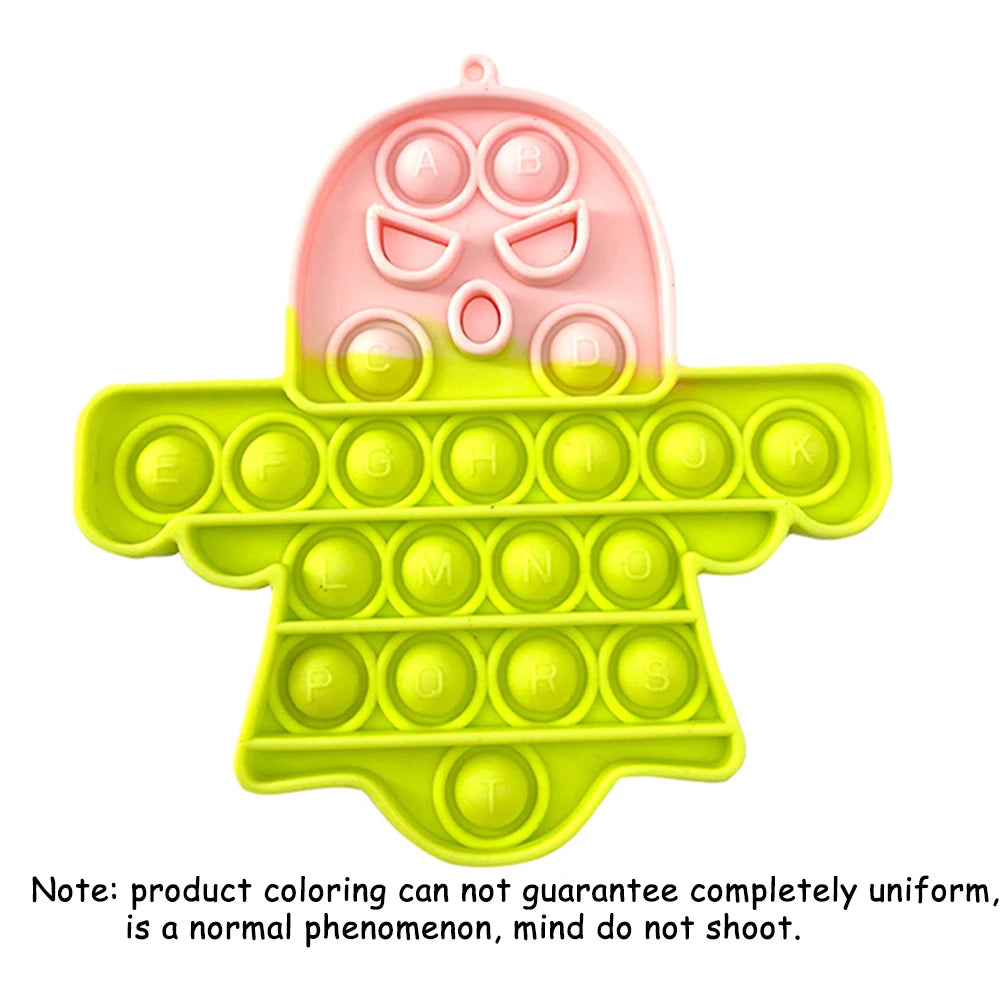 Push Pop Bubble Fidget - Silicone Sensory Toy