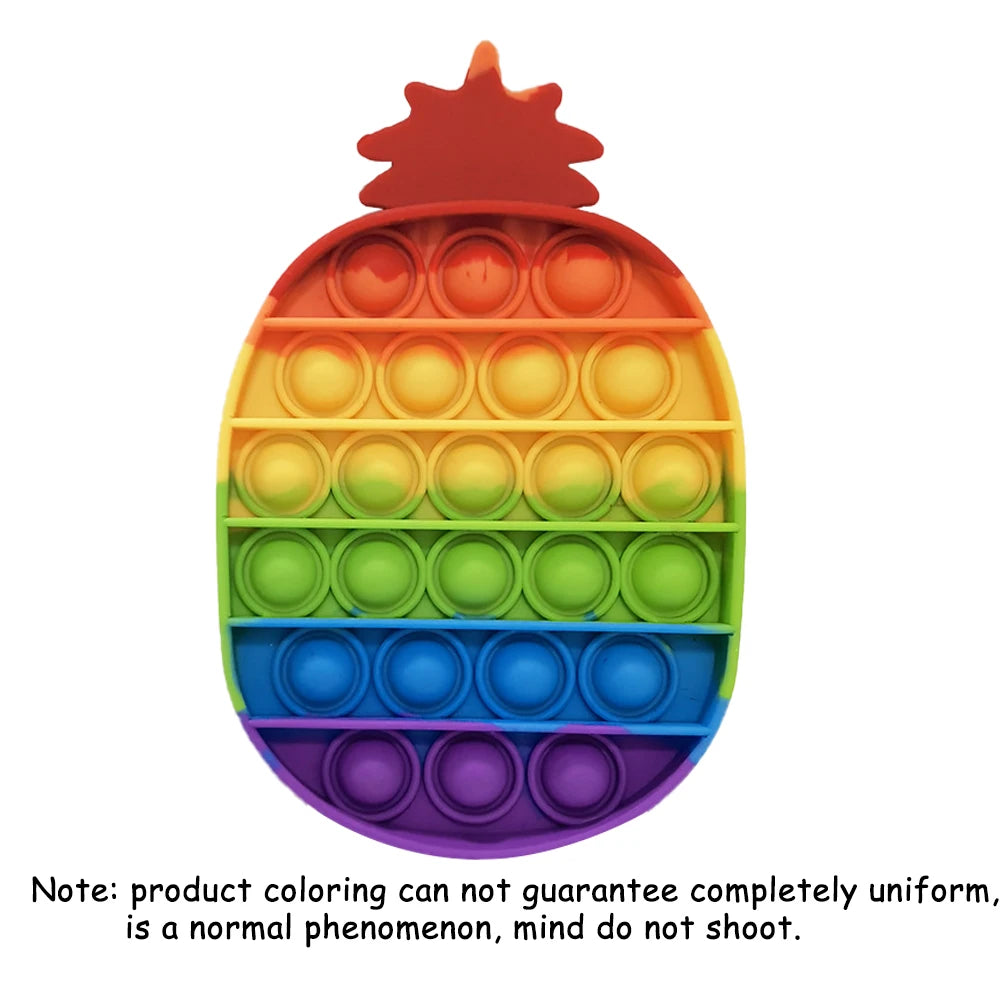 Push Pop Bubble Fidget - Silicone Sensory Toy
