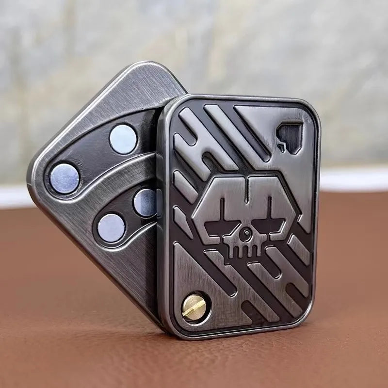 Memento Mori Push Slider - Solid Metal EDC
