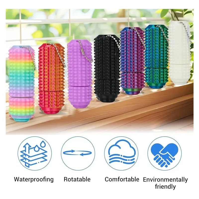 Fidget Stress Sensory Toys,Novelty Pain Stim Fidget Toy Spiky Stress Relieving Suitable Relaxation for Adults Teenagers Gifts