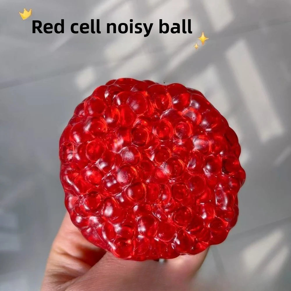 Crystal Bead Squish Ball – Jelly Bead Sensory Fidget Toy