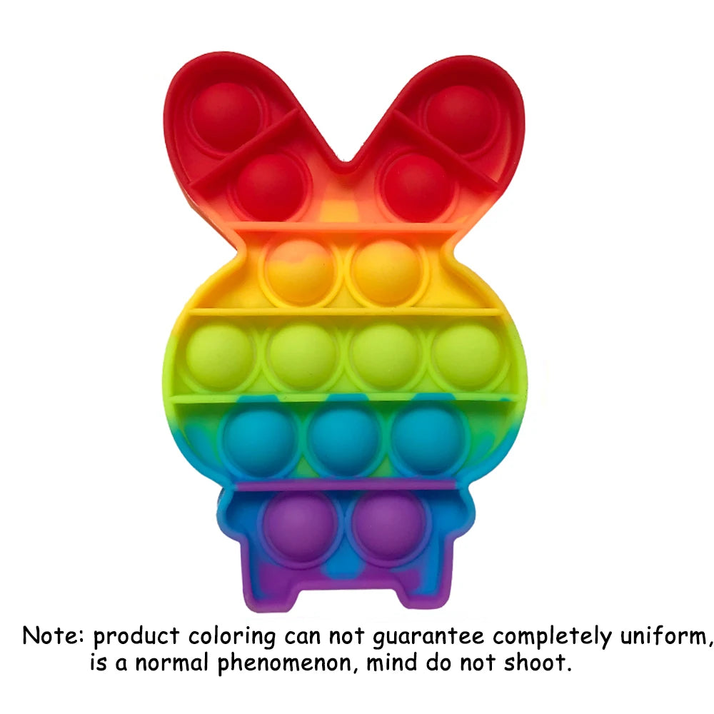 Push Pop Bubble Fidget - Silicone Sensory Toy
