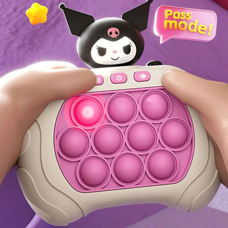 Pop-Up Fidget Toy with Box for Adults and Kids，Quick Push Game，Pop-Up，Bubble，Electronic，Light，AntiStress，Gift，2024New