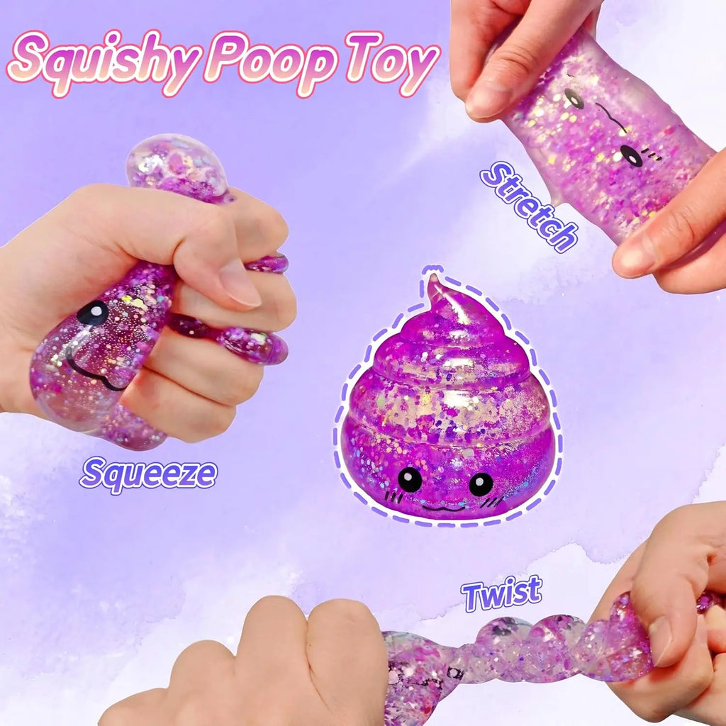 Novelty Squishy Poo Stress Ball Squishies Toys